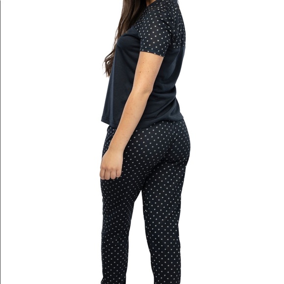 Harry Potter Girls' H Is For Harry Gryffindor Athletic Jogger 2 PC Pajama Set - Picture 3 of 3